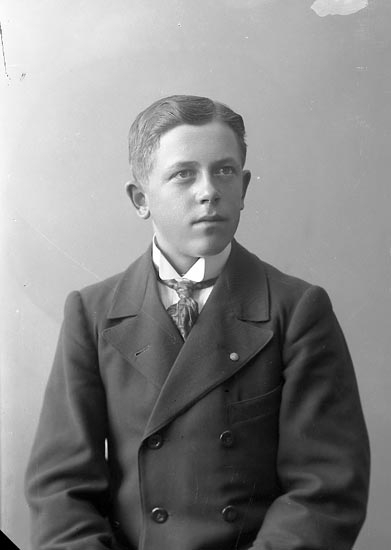 Enligt fotografens journal nr 2 1909-1915: "Stenborg, Anders Här".