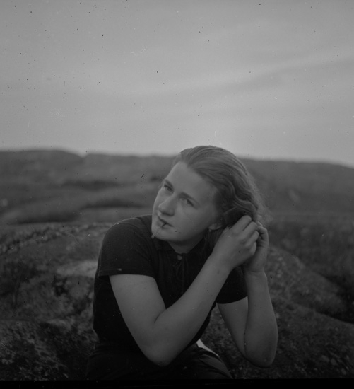 Text till bilden: "Fiskebäckskil. 1939".