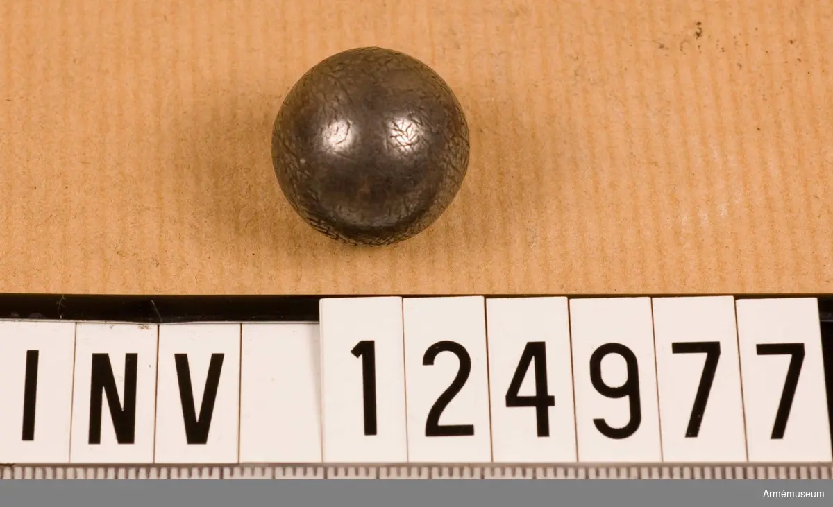 Kula av bly, 13,5 mm.