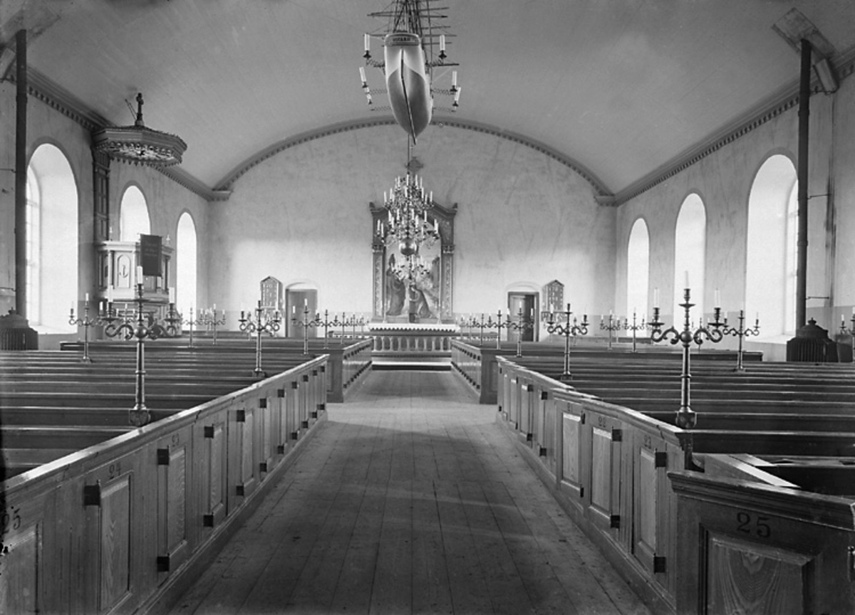 Forshälla kyrka. 1898.