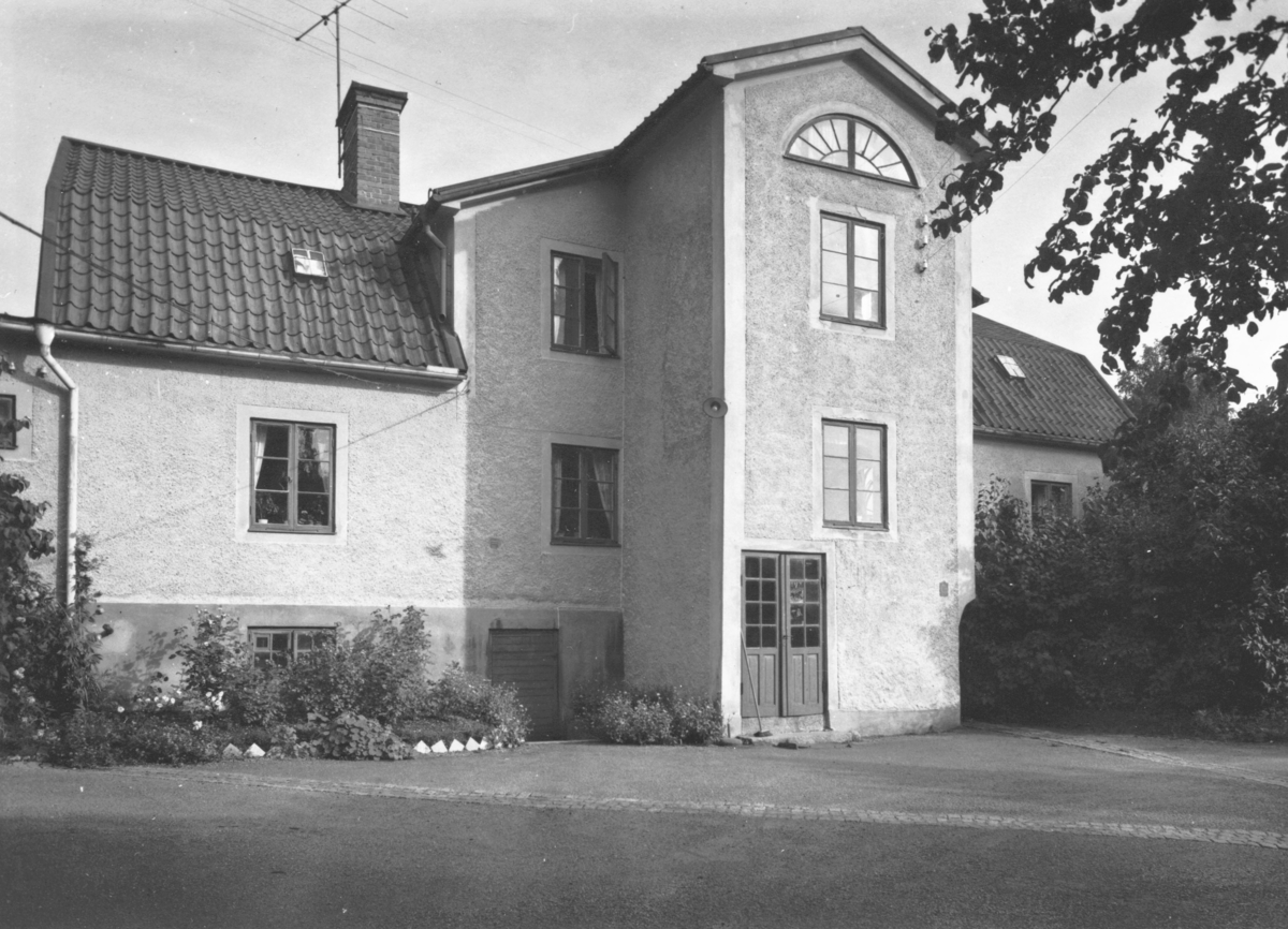 Enköping, kvarteret Bryggaren nr 1, Kungsgatan 5, gårdssidan, mot norr