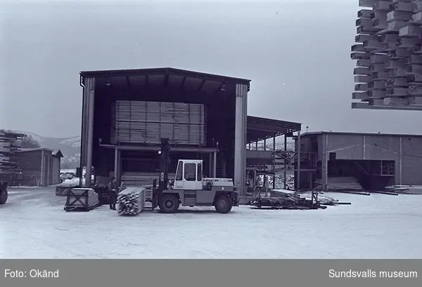 Svedjeholmens sågverk - Sundsvalls museum / DigitaltMuseum