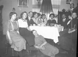 bolig, interiør, kaffebord, menn, kvinner