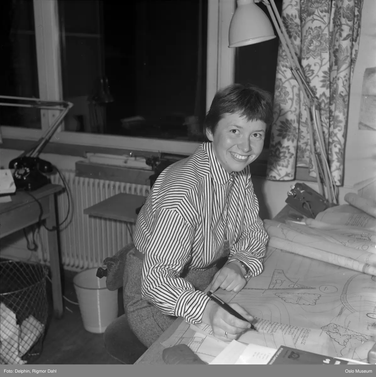 Gartner Marit Karsrud. Oslo Museum / DigitaltMuseum