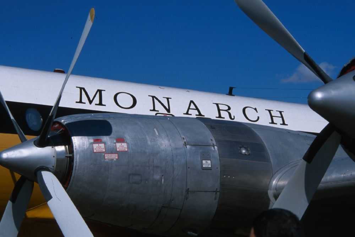 Nærbilde (detaljfoto) av flymotor