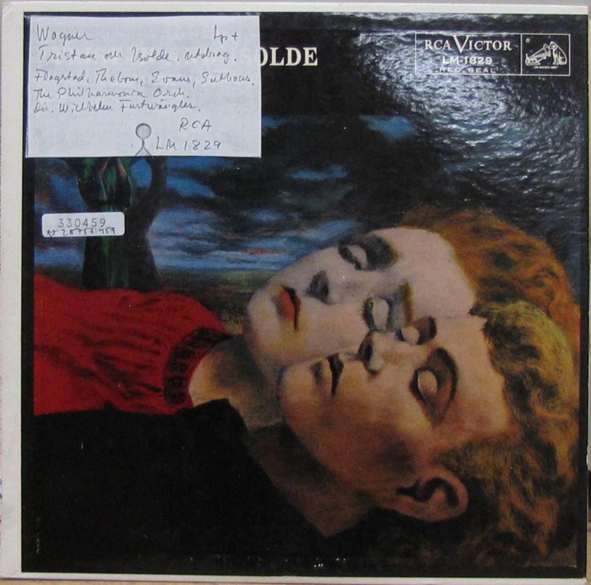 LP-skiva av märket RCA Victor