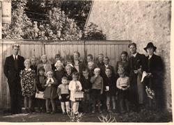 Pinsevennenes søndagsskole i Brevik, Telemark, 1941-42