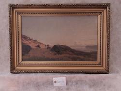 Vestsiden av Hobdeheia [Oljemaleri]