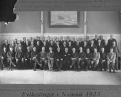 Fylkestinget i Namsos 1923.