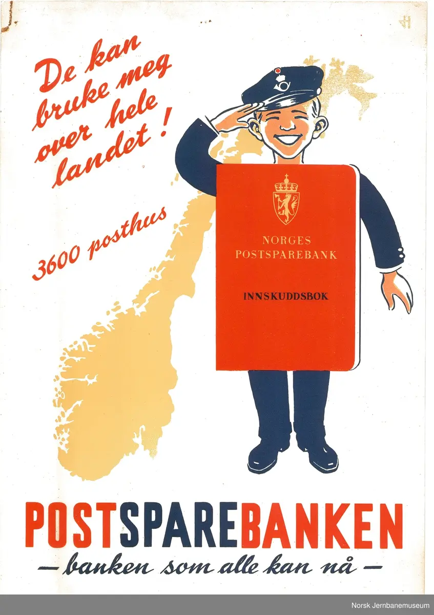 Reklameplakat - Norsk Jernbanemuseum / DigitaltMuseum
