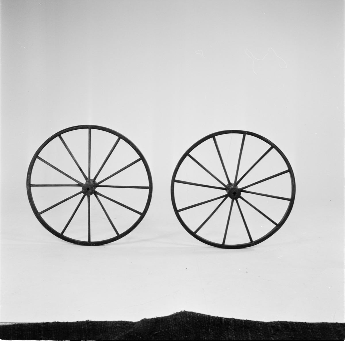 Sveriges äldsta cykelhjul, Uppsala, januari 1962