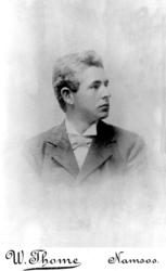 Ukjent dreng ved Berggården på Rørvik