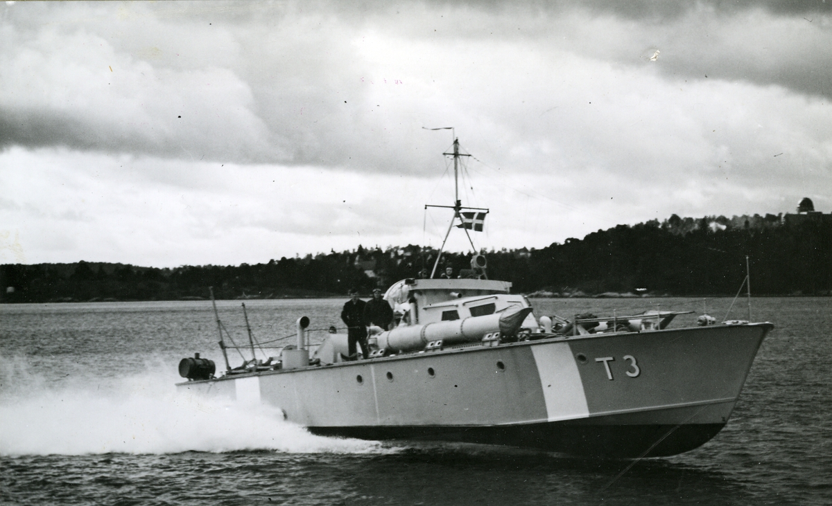 Motortorpedbåten T 3, den 16 sept. 1942.
