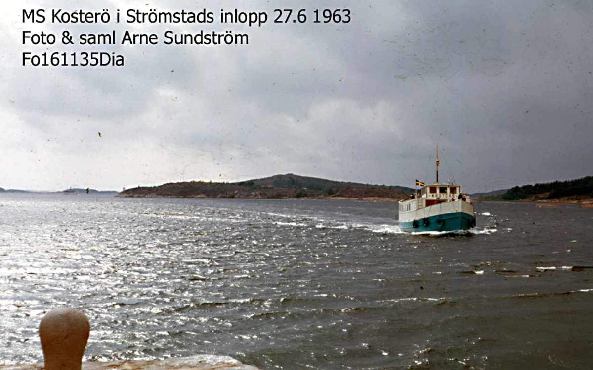Kosterö i inloppet t Strömstad 27.6 1963