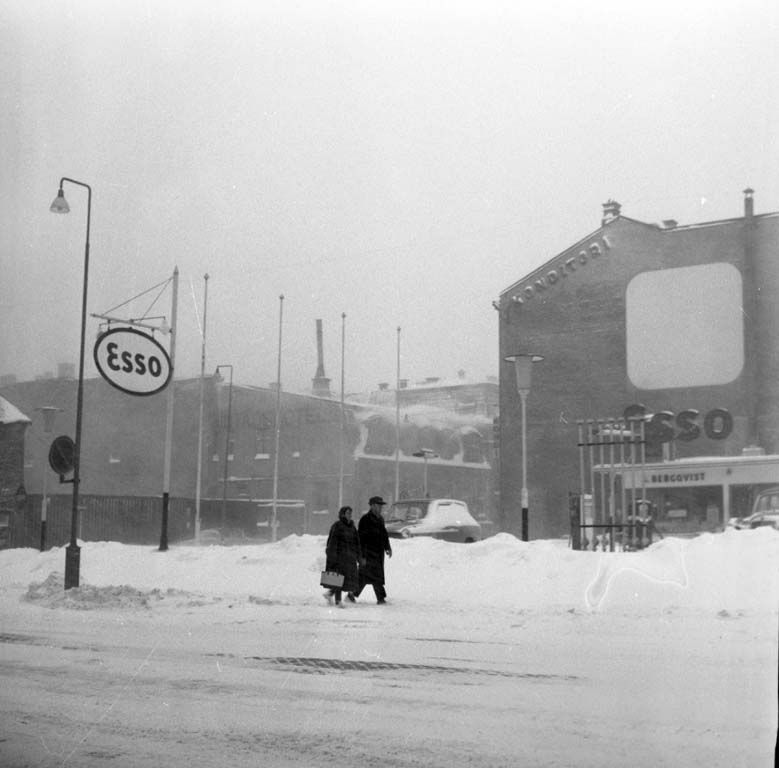 Enligt notering: "Snöstormen 20/1 1960".