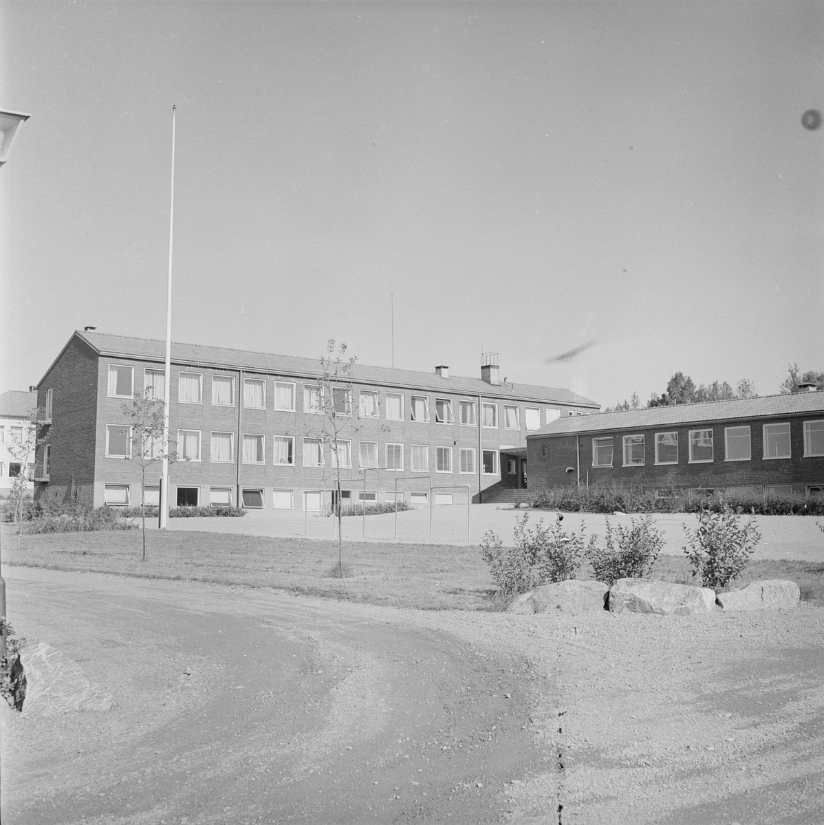 Bålsta skola, Yttergran socken, Uppland 1960