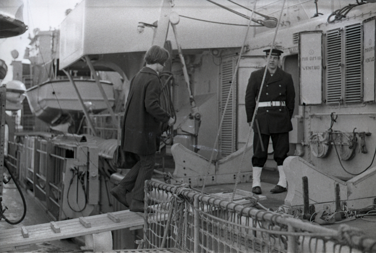 Bente - Engelsk Fåtebesøk - 4/4-1970.