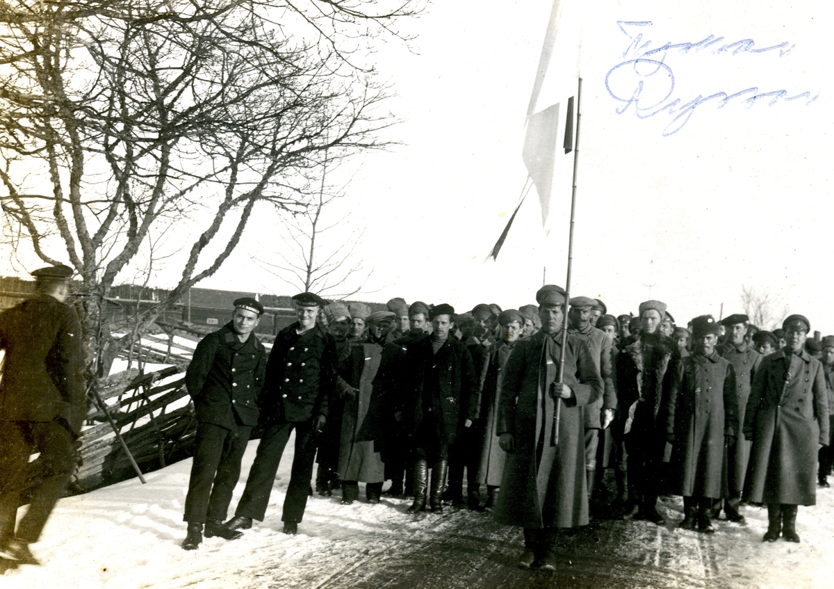 Tyska och ryska soldater på Åland