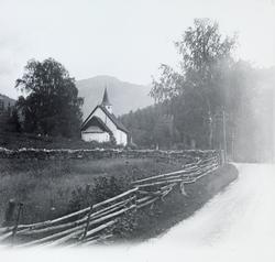 Seljord kirke, fra Telemarksserien 1922.