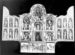 Altertavle, fra pakke merket Ringsaker