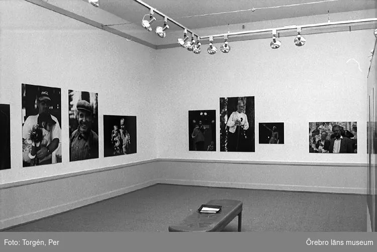 Utställningen " 49 män sedda av en kvinna" på Konstmuseet, 1998-08.