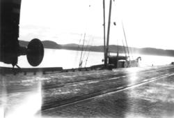 Namsos. Båt ved kaia.