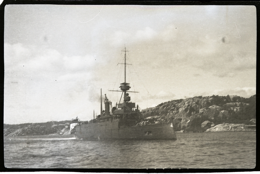 Krigsskip ved Kristiansand