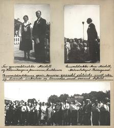 Bilder fra fotoalbum (23 x 25 cm) Nordisk kolonihagekongress