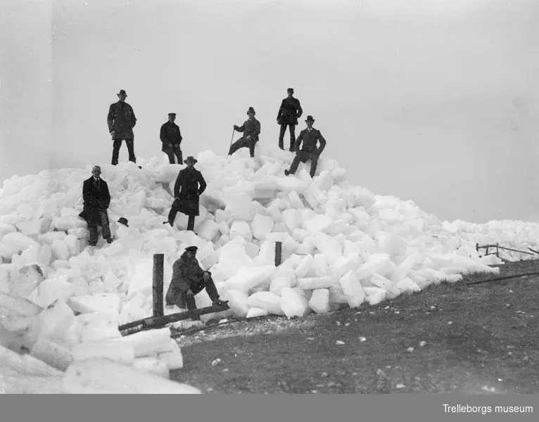 Snö och isvinter 1940.