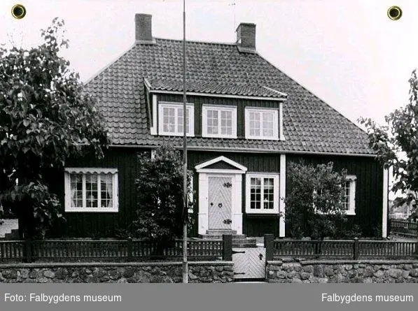 Dotorpsgatan 34. Bild från tävlingen "Falköpings vackraste hus".