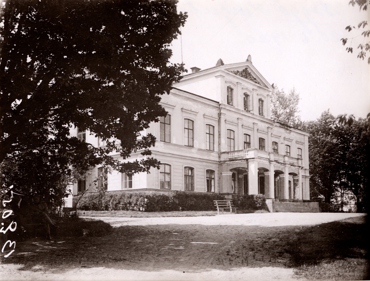 Baggå herrgård, Baggå Bruk, Västmanland, 1920.