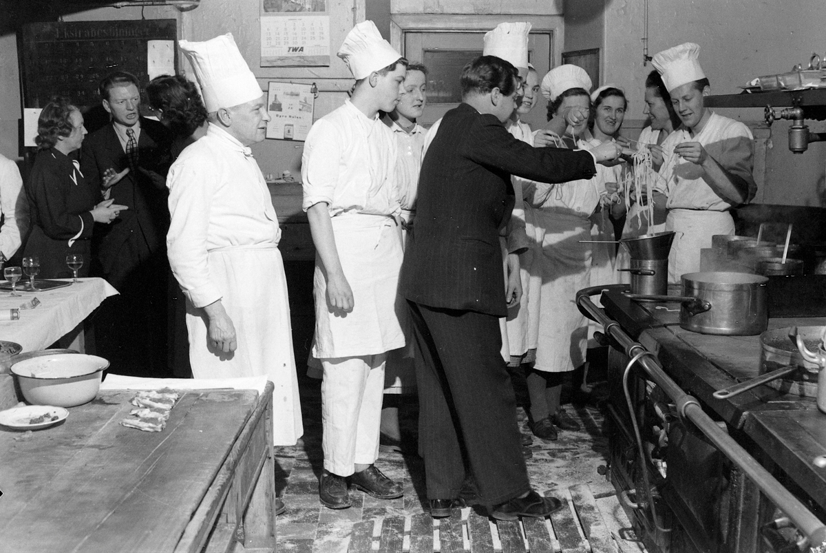 Tilberedning av spagetti