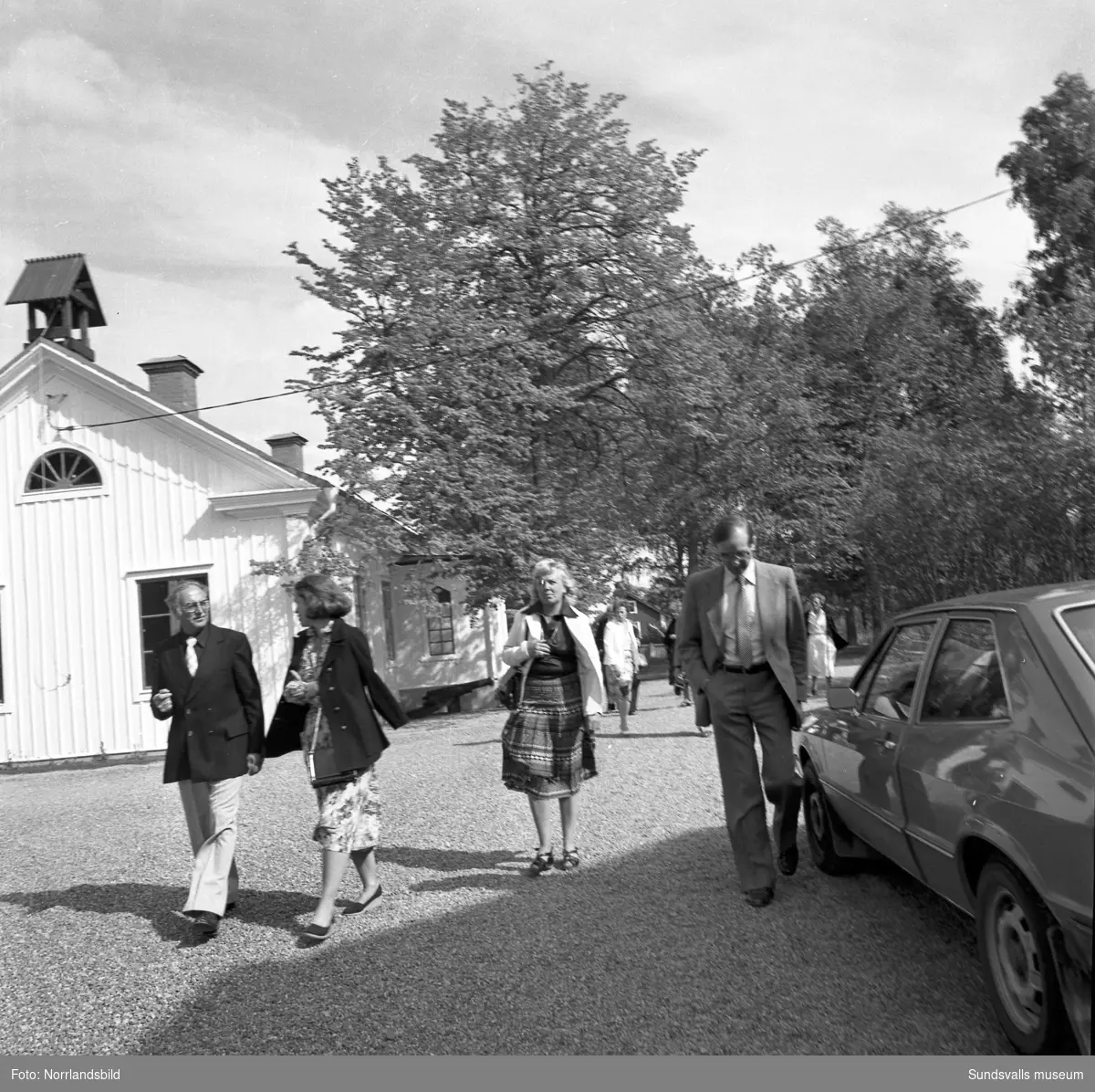 Invigning av industrihistorisk utställning i Svartvik.