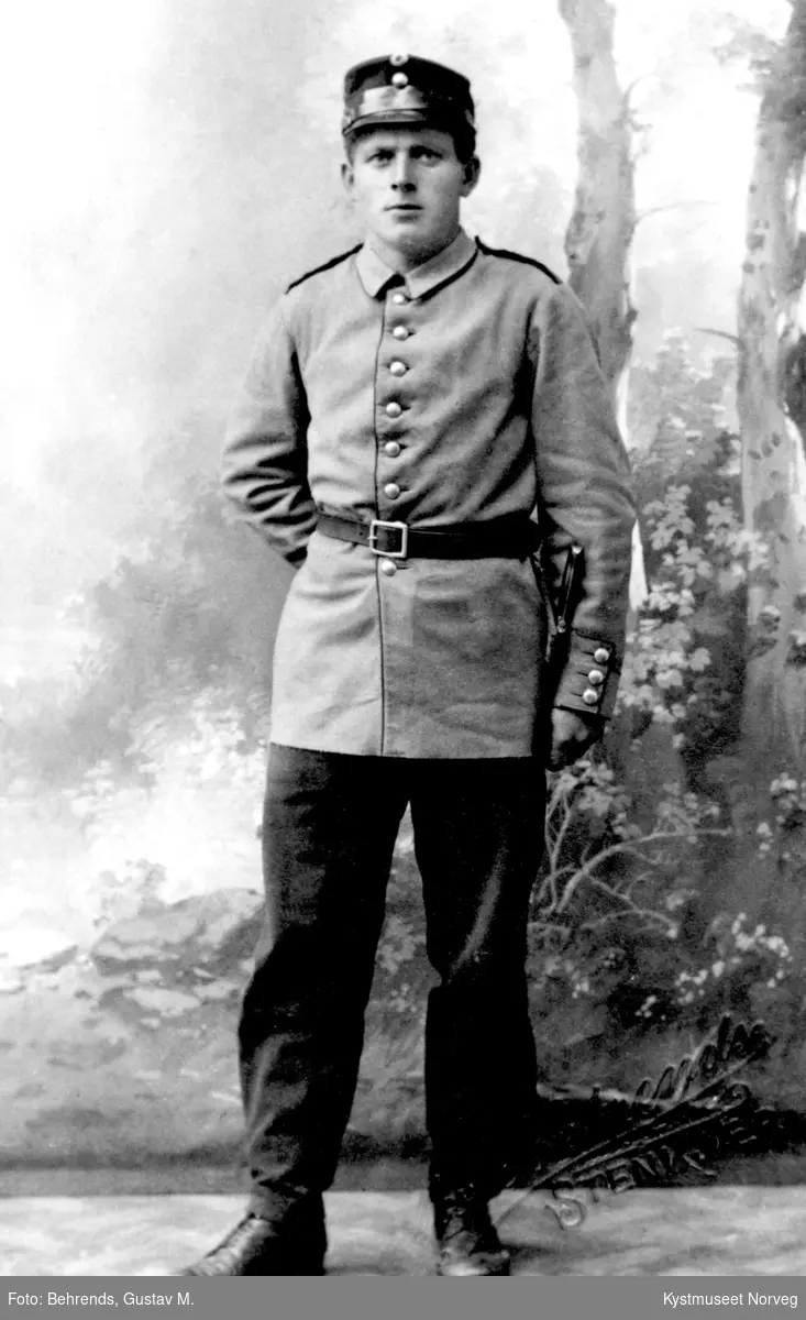 Arnt Horseng i uniform