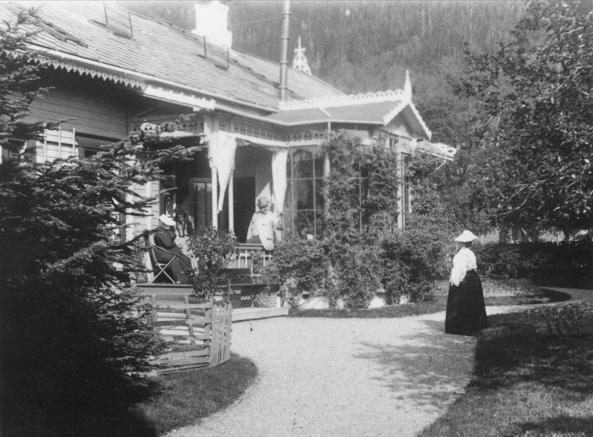 Hagen på Strandheim gård.