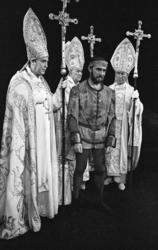 Nationaltheatret. Hovedscenen..NARREN OG HANS HERTUG av Stei