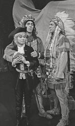 Nationaltheatret. Hovedscenen..POLLY av Peter Hacks. Premier