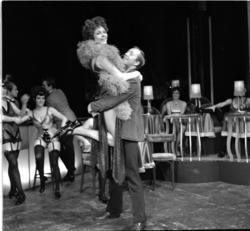 Oslo Nye Teater. .CABARET. Premiere 08.11.1968..Kari Simonse