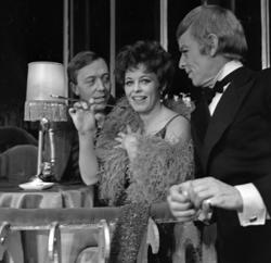 Oslo Nye Teater. .CABARET. Premiere 08.11.1968..Kari Simonse