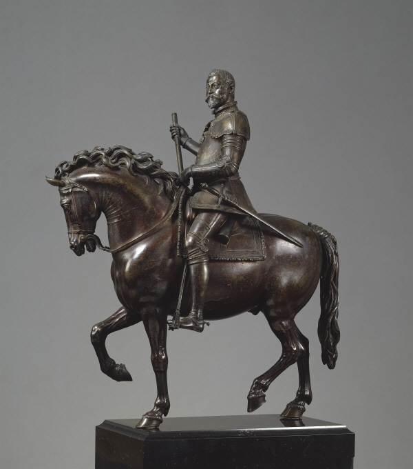 Kejsar Rudolf II (1552-1612) till häst
