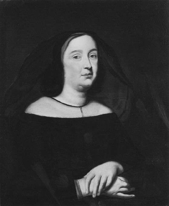 Sorgklädd dam, kallad Donna Olimpia Pamphilj (1594-1657)
