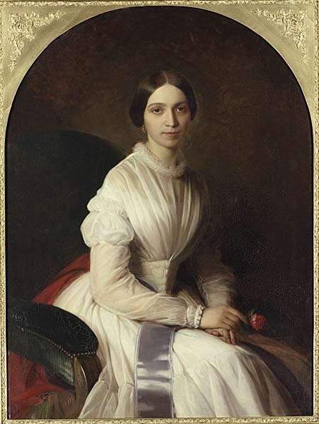 Överstinnan Ann Lovisa Lagerhjelm, f. af Geijerstam, 1824-1891