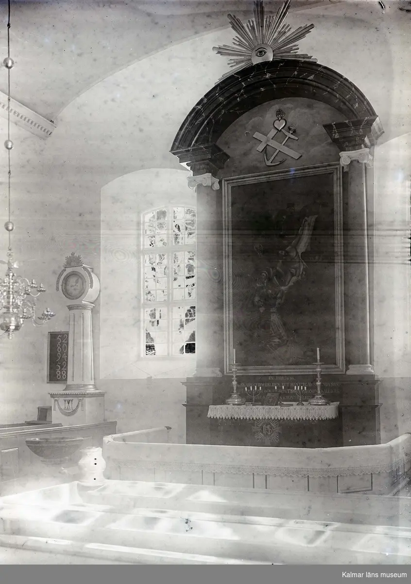 Altartavlan i Dörby kyrka.