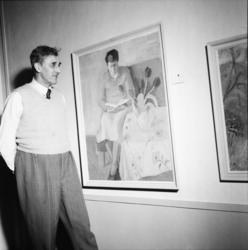 Vardens arkiv. "Maleren Henry Arntzen i kunstforeningen"  19