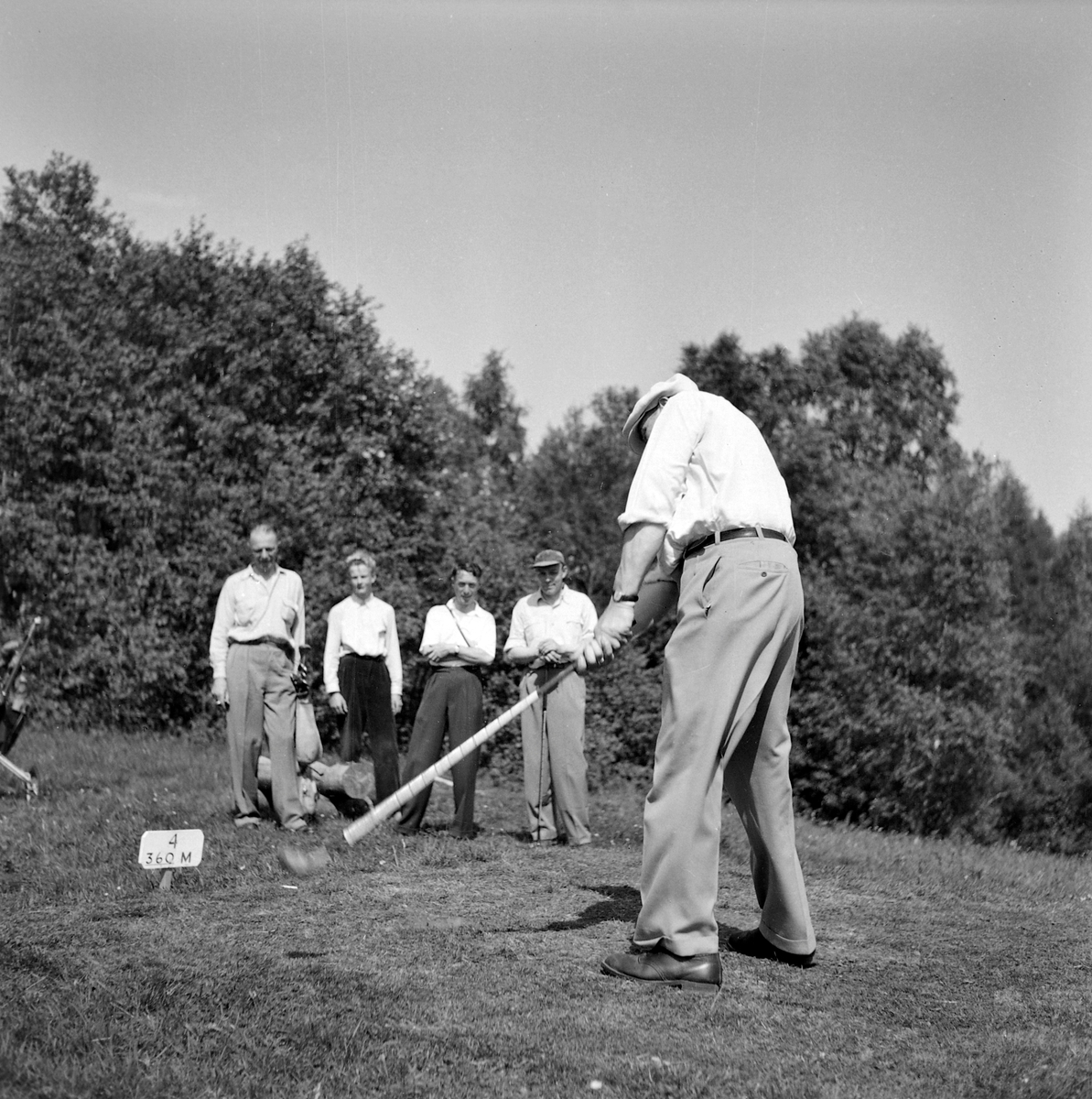 Svensk-norsk golfmatch på Sommersetra