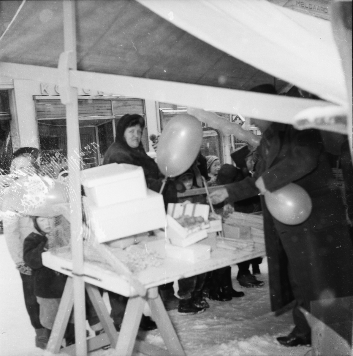 Vardens arkiv. "Marken åpnes"  23.02.1954