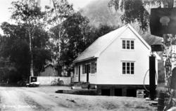 Dette er butikken til Lars Hansen Herskedal på Gravem. Huset