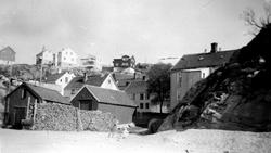 Foto fra Hønebukta på Innlandet i Kristiansund, etter at den