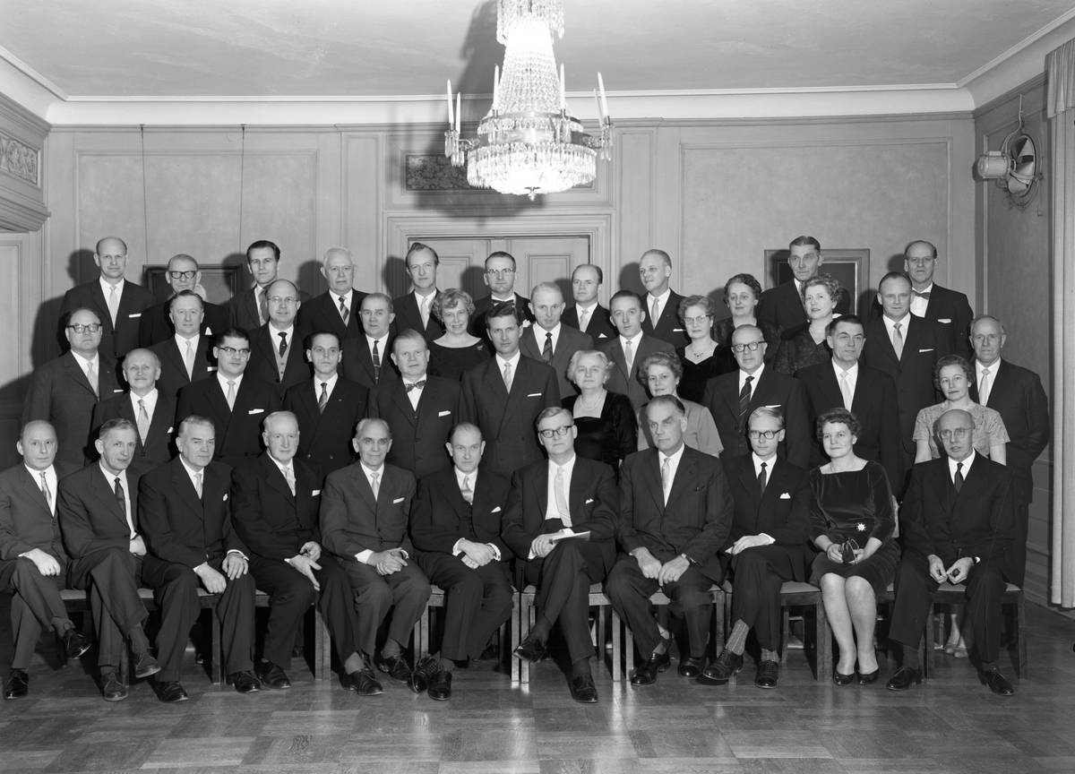 Stadsfullmäktige i Karlstad år 1962.