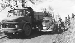 Trangt og farlig for fotgjengere i Kirkeveien på Slattum.